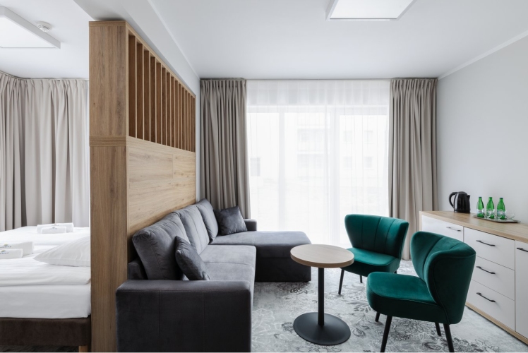 Hotel ,,INTERFERIE Argentyt” w Dąbkach