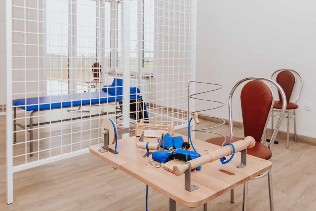 Dom Seniora „Słoneczne Wzgórze" w Łaznowskiej Woli dysponuje własną salą do rehabilitacji