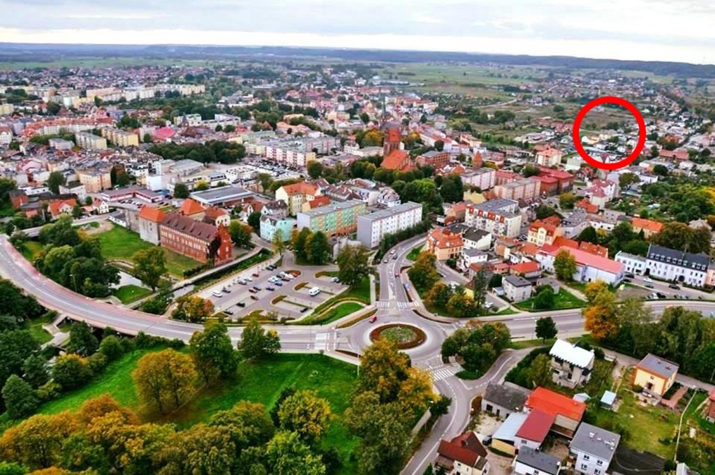 Lokalizacja Domu Seniora „Magnolia" w Lęborku