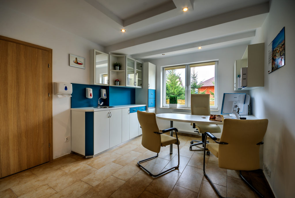 W Domu Seniora „JASO" w Grzybowie znajduje się gabinet lekarski