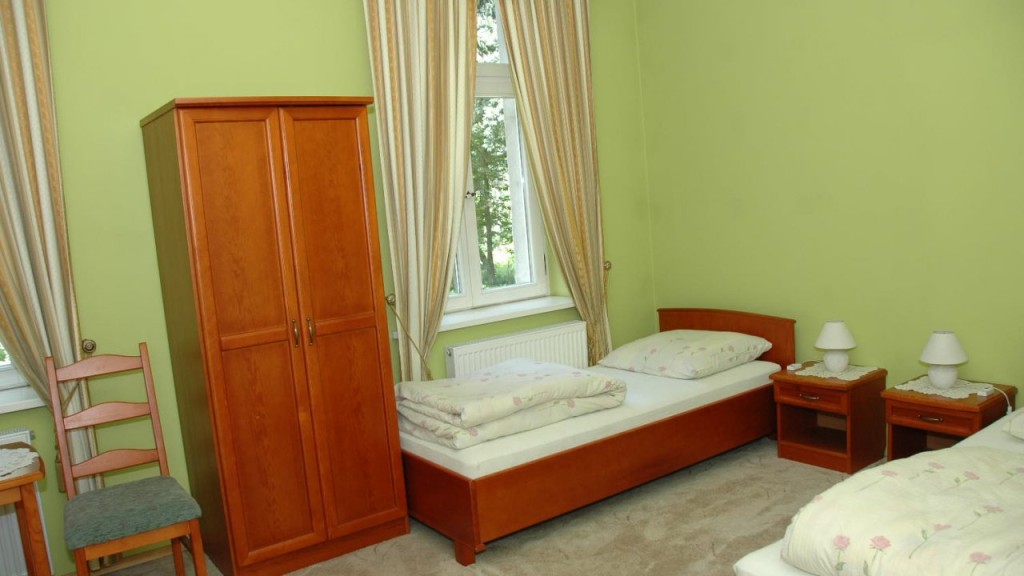 Pensjonariusze Domu Seniora „Pod Aniołem" w Jelitowie mieszkają w komfortowych pokojach 