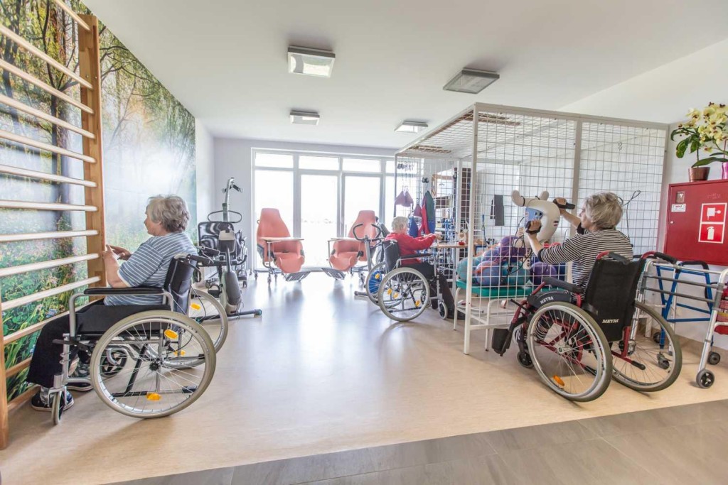 Dom Opieki „Marion" w Krubinie dysponuje profesjonalnym zapleczem rehabilitacyjnym