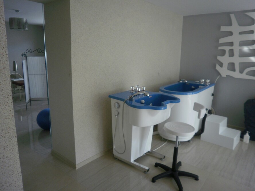 Dom Seniora „Bursztyn" w Jantarze dysponuje własnym sprzętem do rehabilitacji