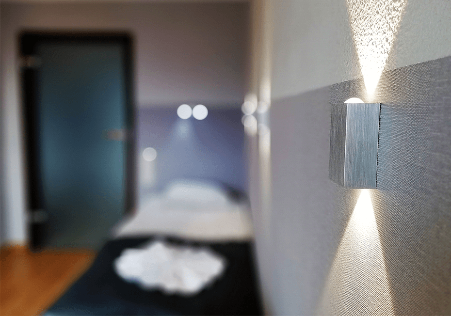 Pokoje w Domu Seniora „Aura" w Wiśle są wyposażone w niezbędne udogodnienia