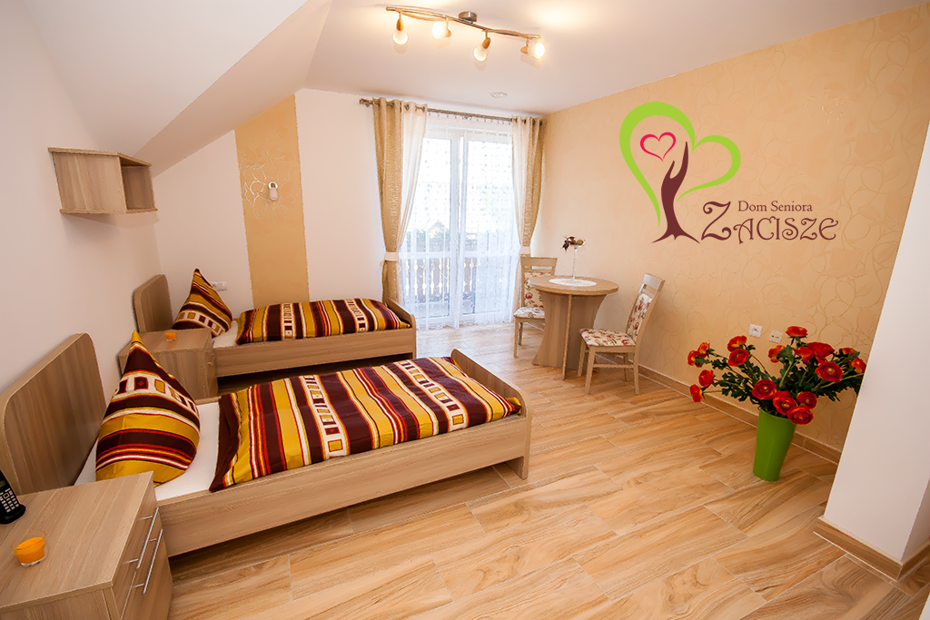 Pensjonariusze Domu Seniora „Zacisze" w Nowej Wsi Tworoskiej mieszkają w pokojach 1- i 2-osobowych z łazienkami