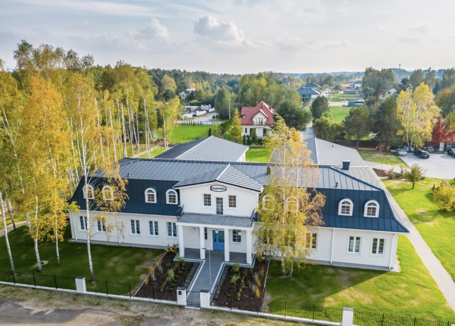 Dom Seniora „Seniorówka" w Starej Wsi  z lotu ptaka