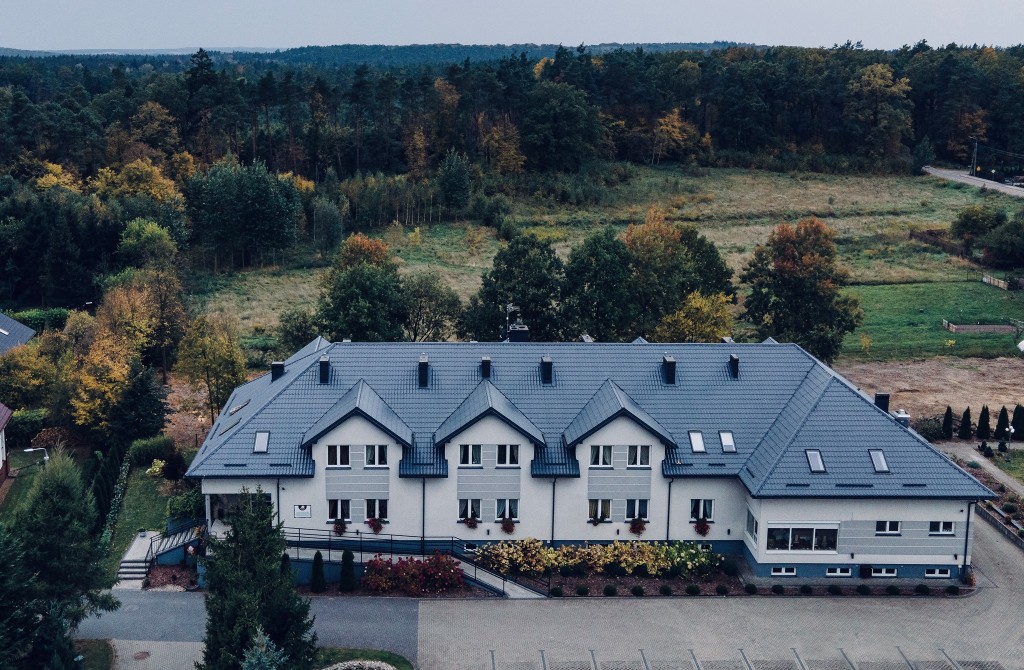 Dom Seniora „Willa” w Iłowie z lotu ptaka