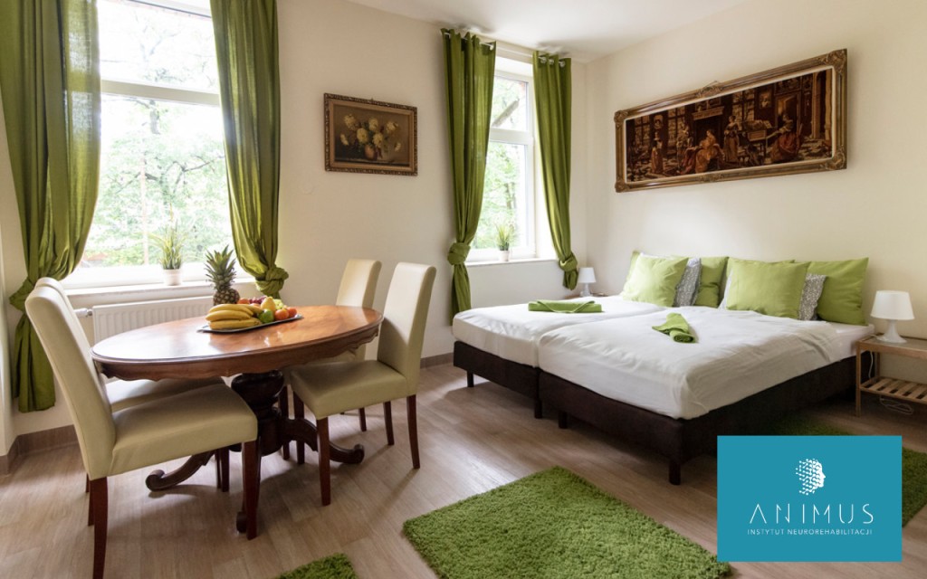 Pacjenci InstytutuNeurorehabilitacji „Animus” w Olsztynie mieszkają w pokojach o podwyższonym standardzie