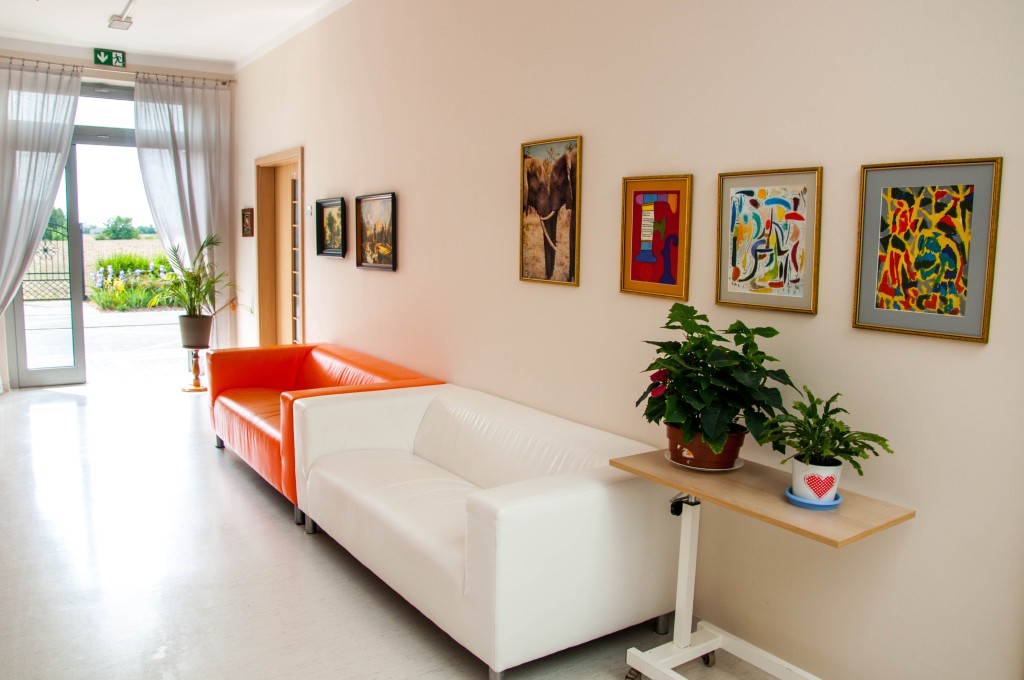 Budynek, w którym mieści się Dom Opieki „Nestor" w Wojszczycach jest nowocześnie urządzony