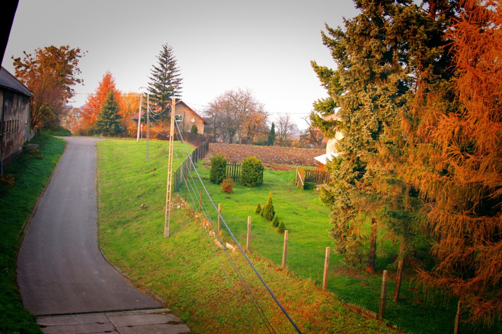 „Domowe Zacisze” w Sławikowie leży na terenie spokojnej, malowniczej wsi