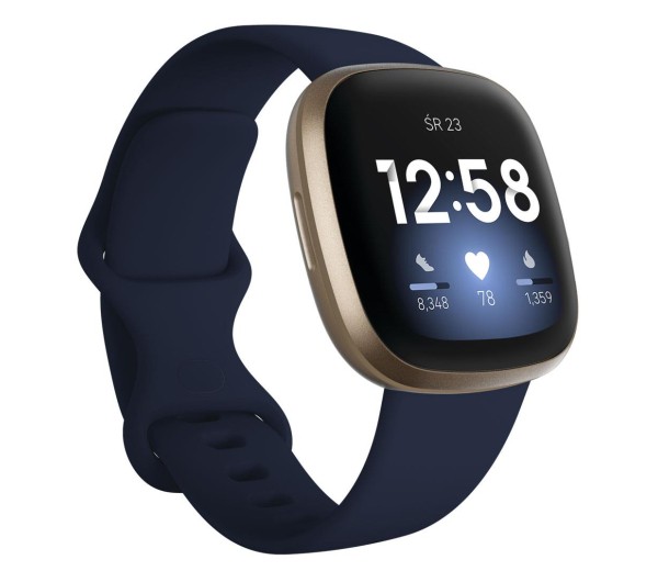 FitBit Versa3 granatowy zegarek dla seniora