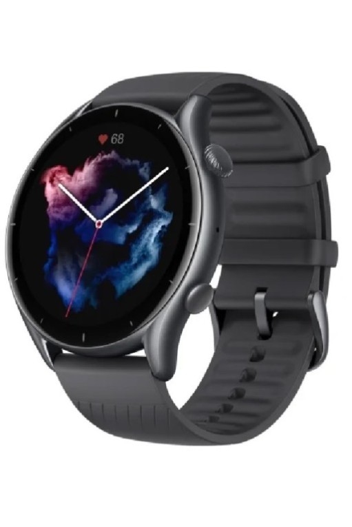 Amazfit GTR3 czarny smartwatch dla seniora
