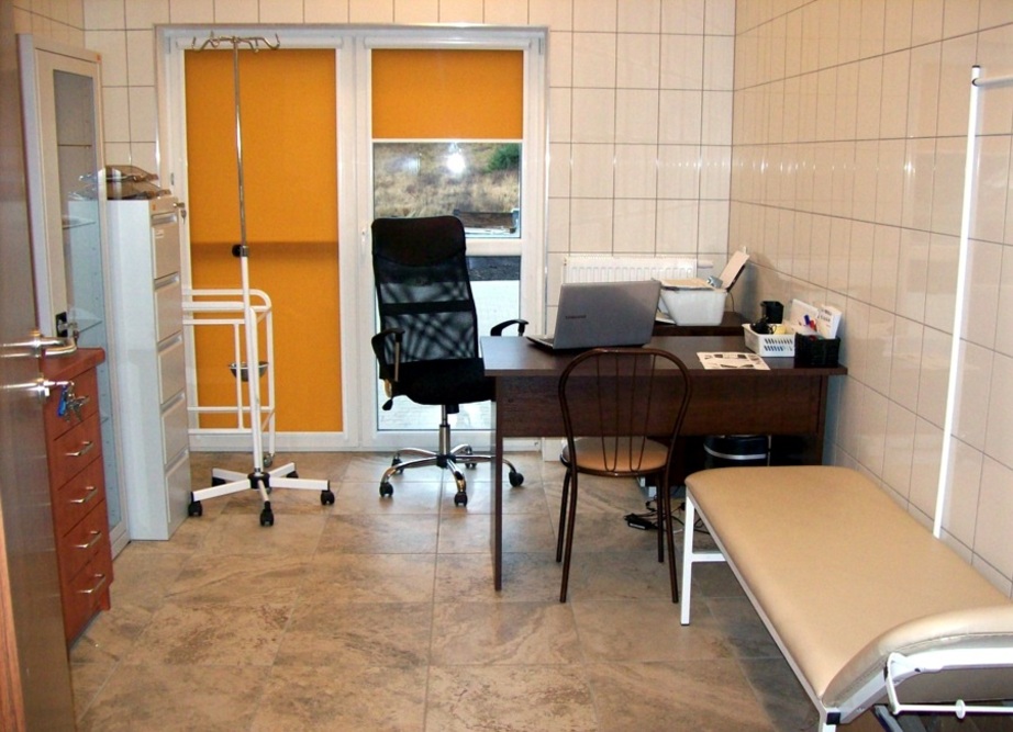 Gabinet medyczny w Domu Opieki w Jeninie