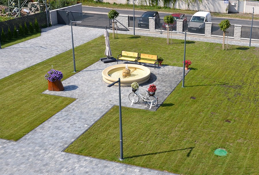 Dom Seniora „Rezon" w Laskach oddaje do dyspozycji swoich podopiecznych ogród