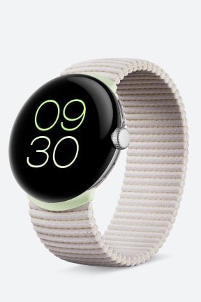 Google Pixel Watch beżowy dla seniora