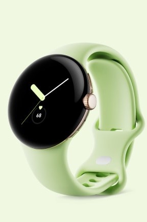 Google Pixel Watch w kolorze trawy cytrynowej dla seniora