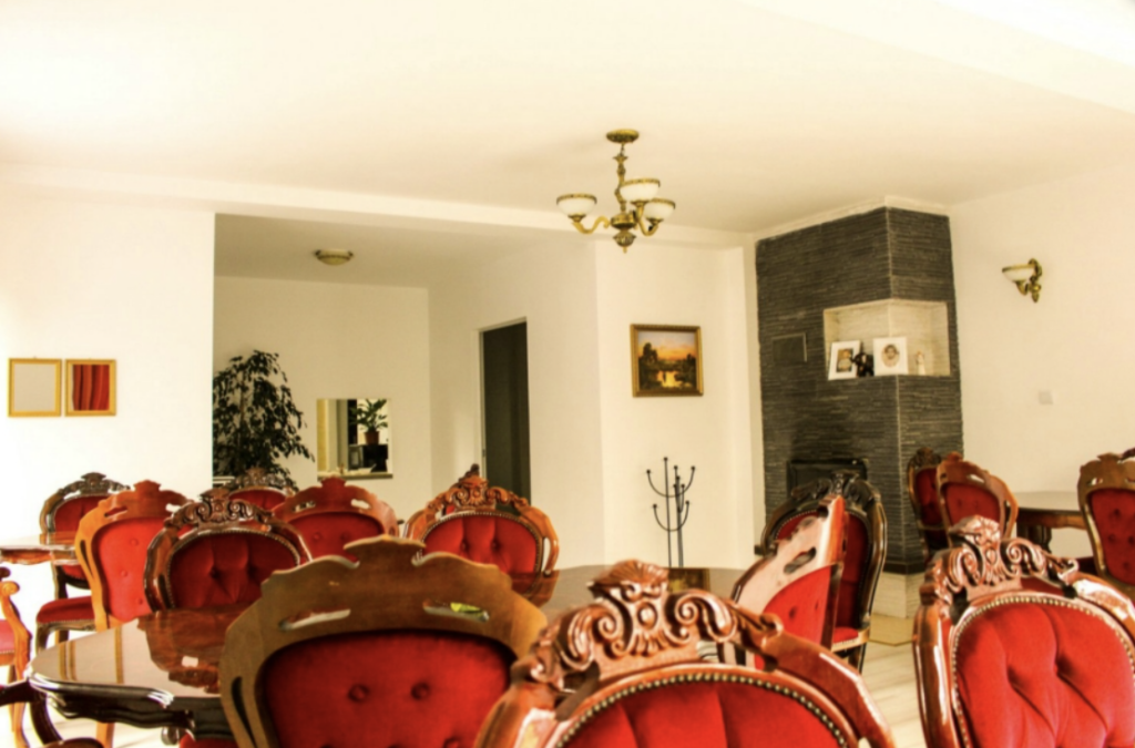 Sala wspólna w Prywatnym Domu Seniora „Oaza Spokoju” w Sosnowcu