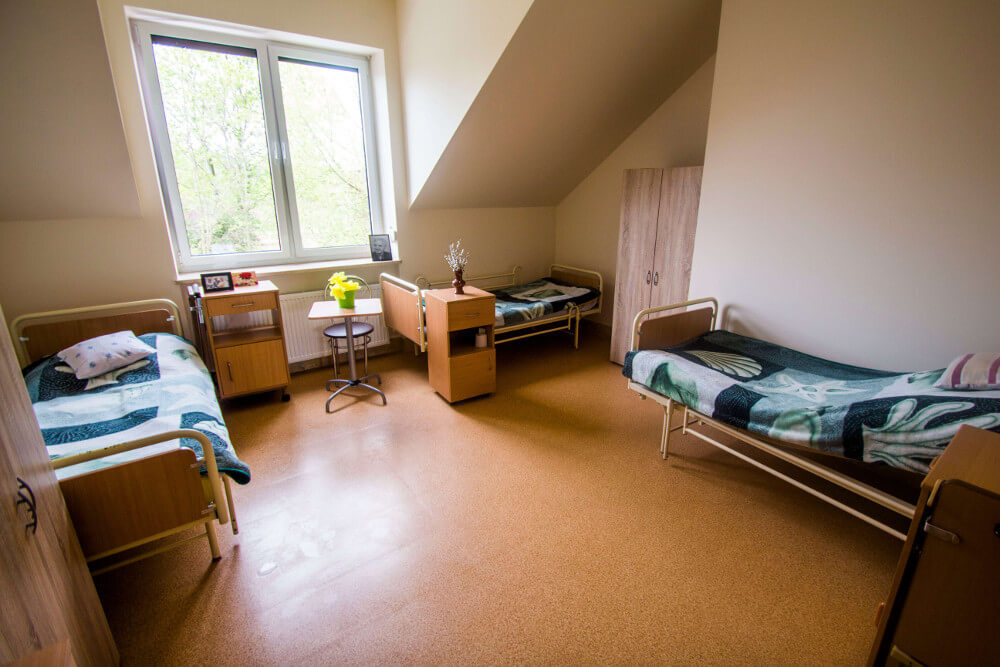 Jeden z pokoi w Centrum Opieki „Familia” w Łodzi