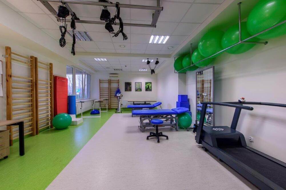 Dom Opieki „Rezydencja Marianna” w Majdanie dysponuje nowocześnie wyposażoną salą do rehabilitacji