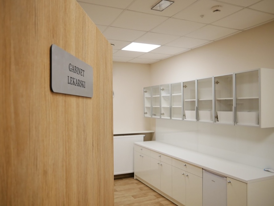 W Domu Opieki i Rehabilitacji „Luksus” w Dobczynie znajduje się gabinet lekarski