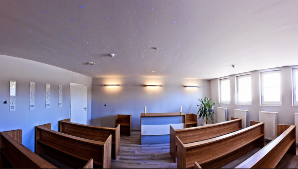 W Zakładzie Opiekuńczo-Leczniczym„Skałka” w Bukownie znajduje się kaplica