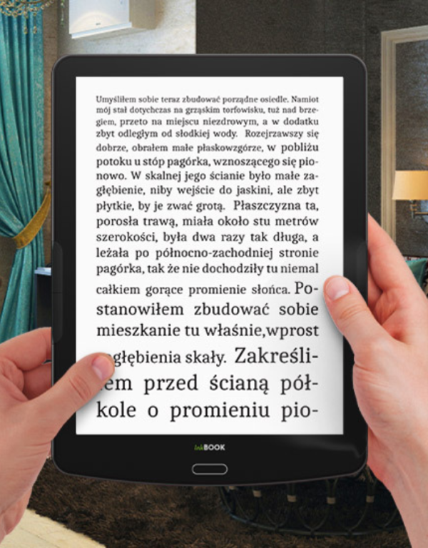 inkBOOK Focus czytnik e-booków w domu seniora