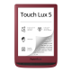PocketBook Touch Lux 5 rubinowy czytnik e-booków dla seniora