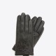 Skórzane rękawiczki Wittchen czarne dla Babci
