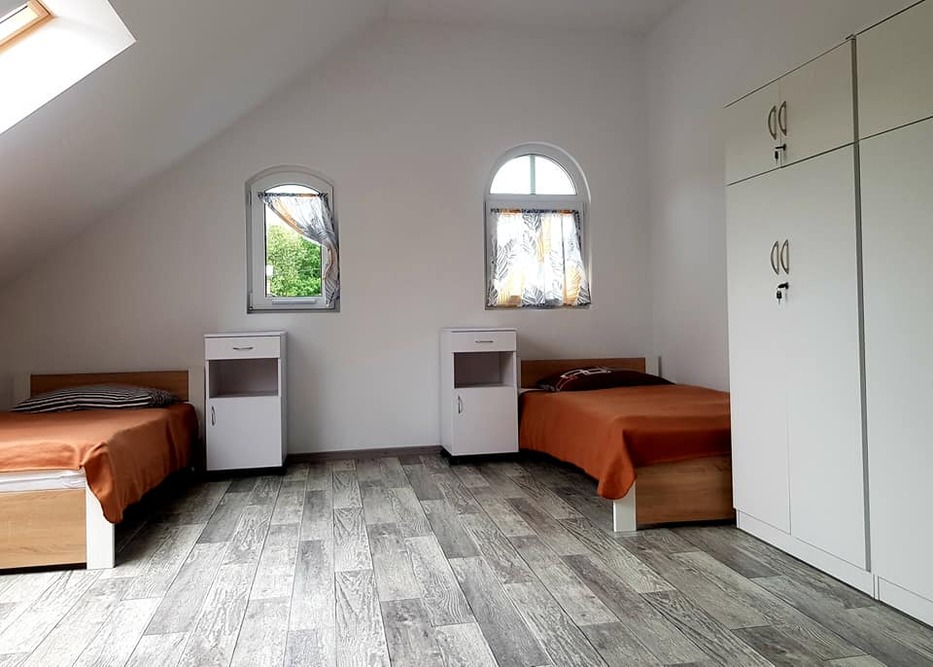 Pokój 2-osobowy w Placówce Całodobowej Opieki „Nadzieja” w Grudyni Wielkiej