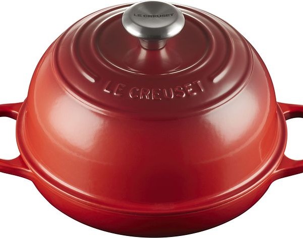 Naczynie do pieczenia chleba Le Creuset wiśniowe dla Babci