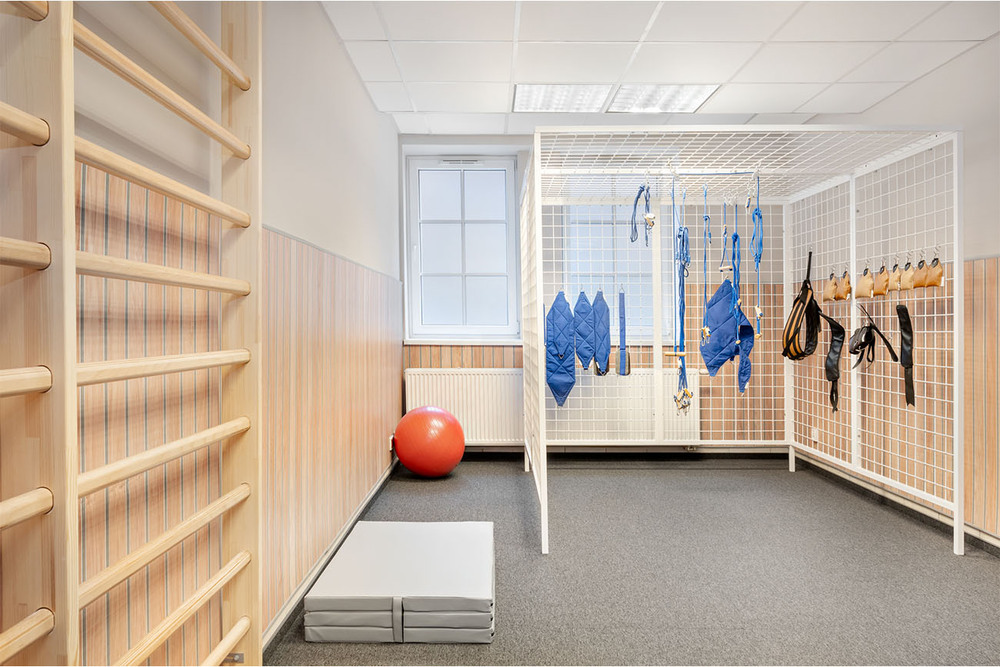 Pogodny Dom Seniora w Chorzowie dysponuje profesjonalnym sprzętem do rehabilitacji osób starszych 