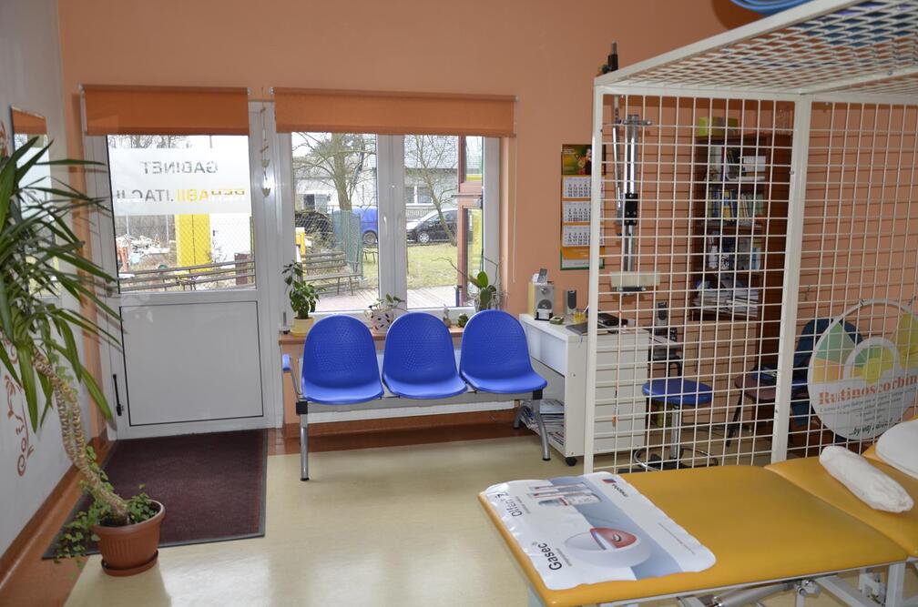 Dom Opieki „Zacisze” w Łaznowskiej Woli dysponuje własnym zapleczem rehabilitacyjnym