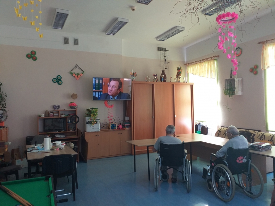 Świetlica w Domu Pomocy Społecznej w Krzecku
