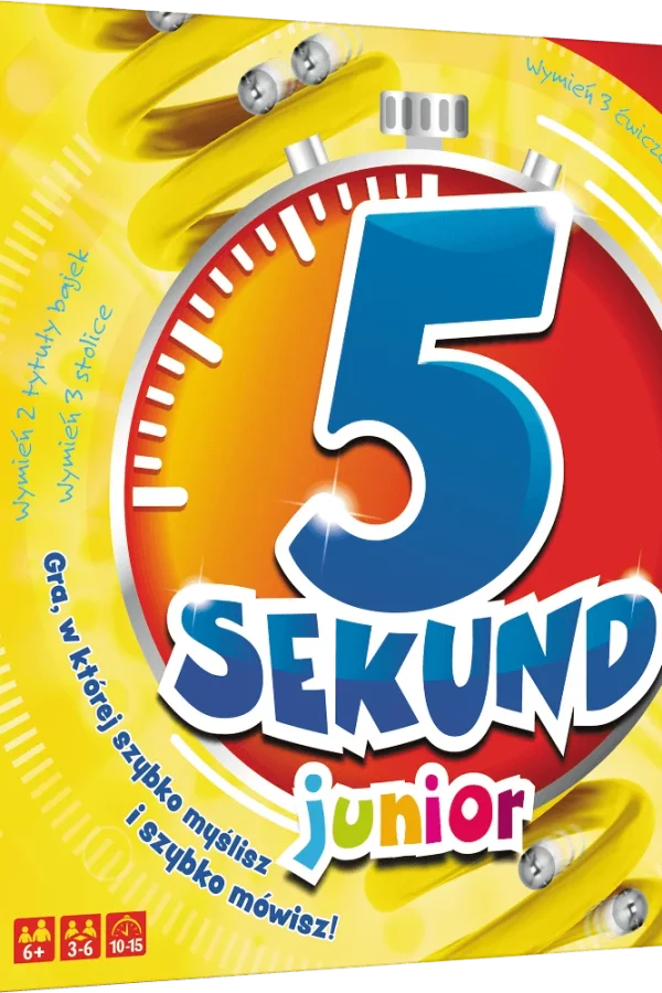 Gra 5 sekund junior dla 7-letniej wnuczki