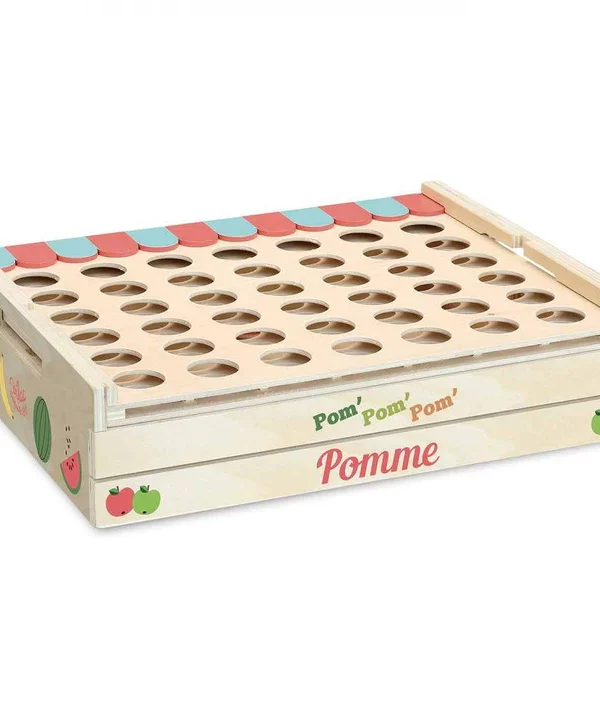 Gra Cztery jabłka w rzędzie preznet dla 7-latki