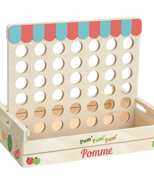 Gra Cztery jabłka w rzędzie dla 7-latki