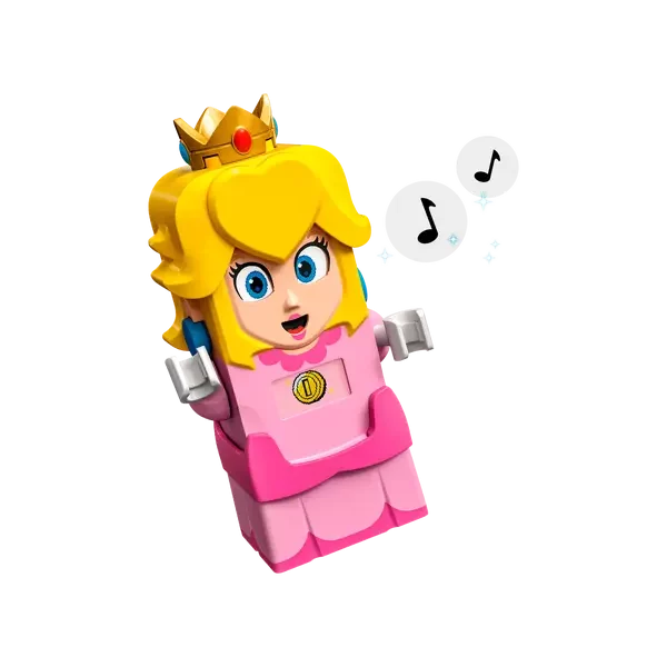Peach z zestawu LEGO® Super Mario Przygody z Peach dla wnuczki 7-latki
