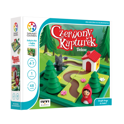 Smart Games Czerwony Kapturek w pudełku dla 7-letnij wnuczki