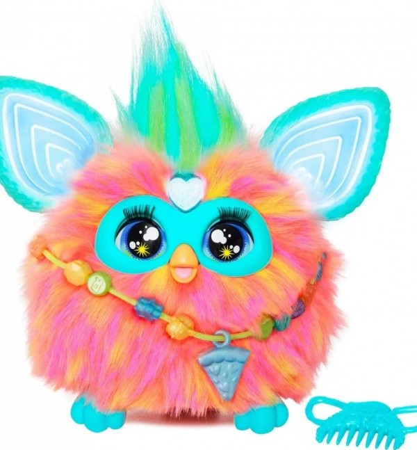 Koralowy Furby 2.0 prezent dla 7-letniej wnuczki