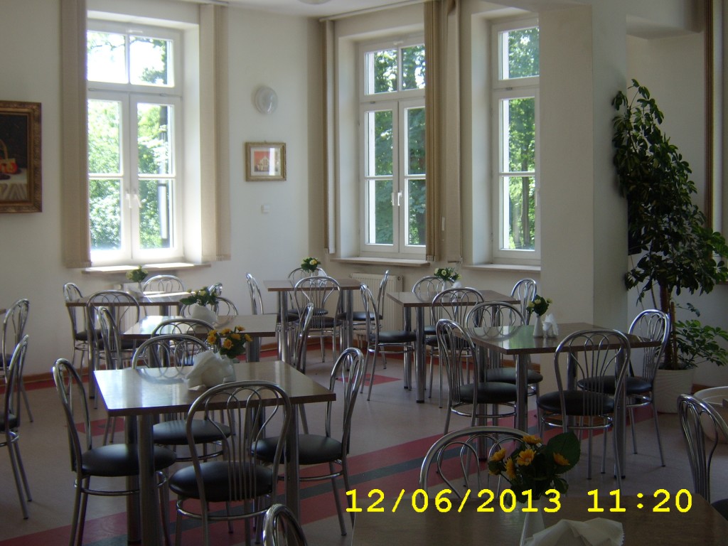 Stołówka w Domu Pomocy Społecznej w Zielonce