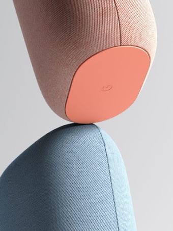 Różne kolory Google Nest Audio dla wnuczki 7-latki