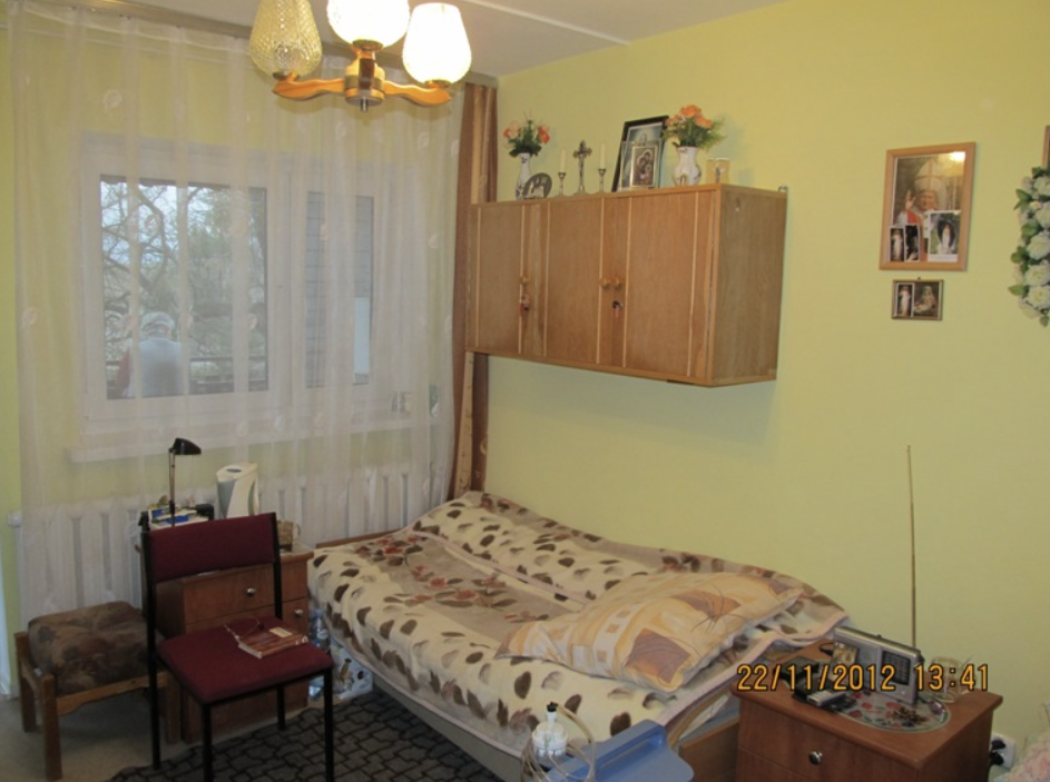 Pokoje w Domu Pomocy Społecznej w Łętowni posiadają prywatne łazienki