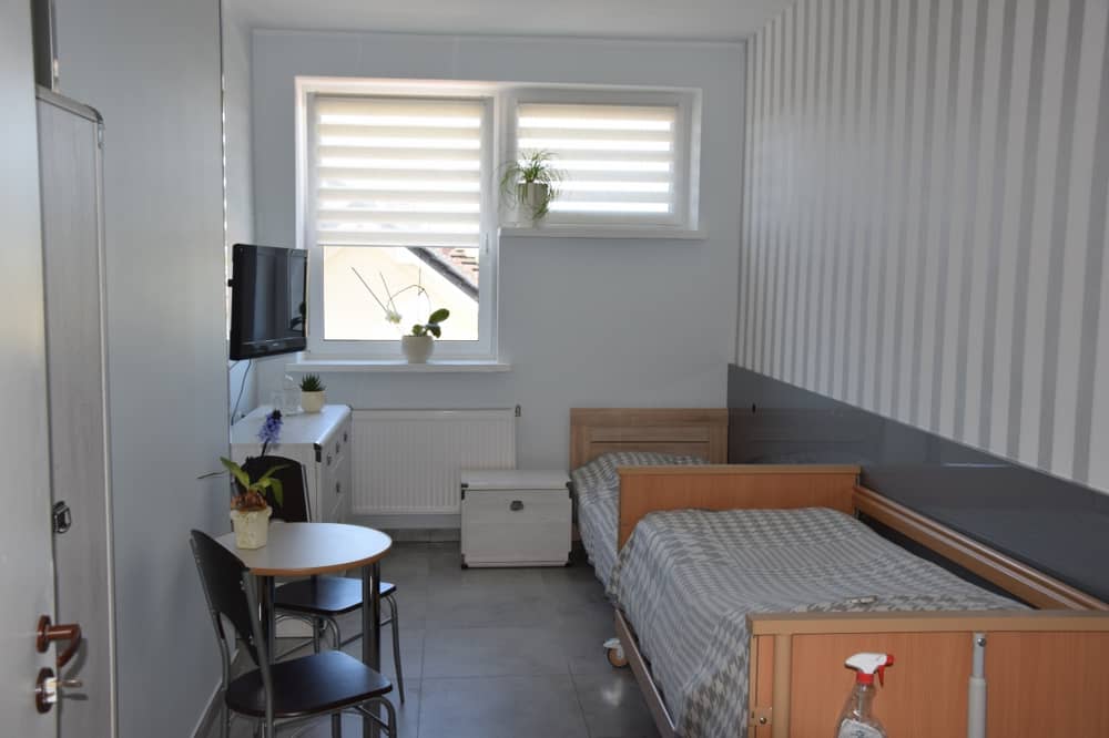 Pokój pensjonariusza w Domu Pomocy Społecznej Nr 1 w Lęborku