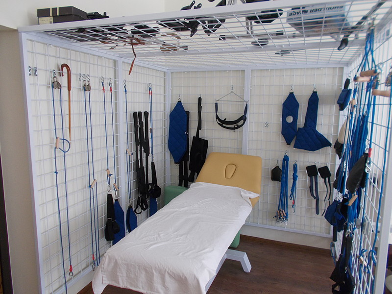 W Domu Pomocy Społecznej nr 2 w Lęborku dostępna jest kabina do ćwiczeń UGUL