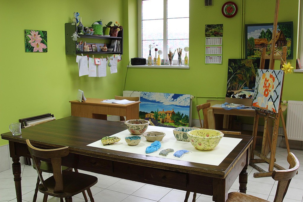 Sala terapii zajęciowej w Domu Pomocy Społecznej dla Przewlekle Chorych w Bielsku-Białej