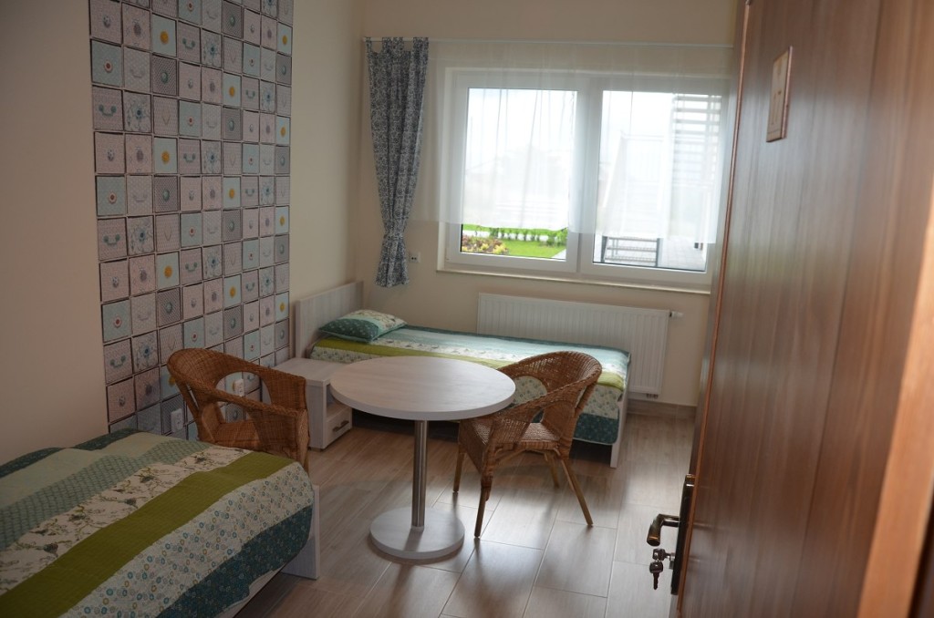 Jeden z pokoi w Domu Opieki „Przedsionek Pana” w Godziszowie