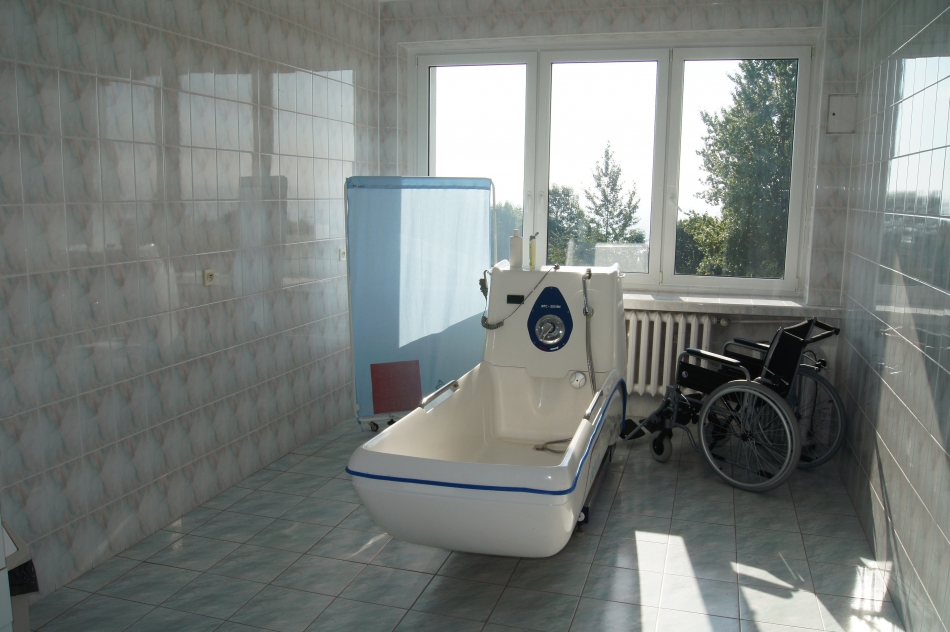 Dom Pomocy Społecznej w Świeciu dysponuje profesjonalnymi urządzeniami i sprzętem do rehabilitacji