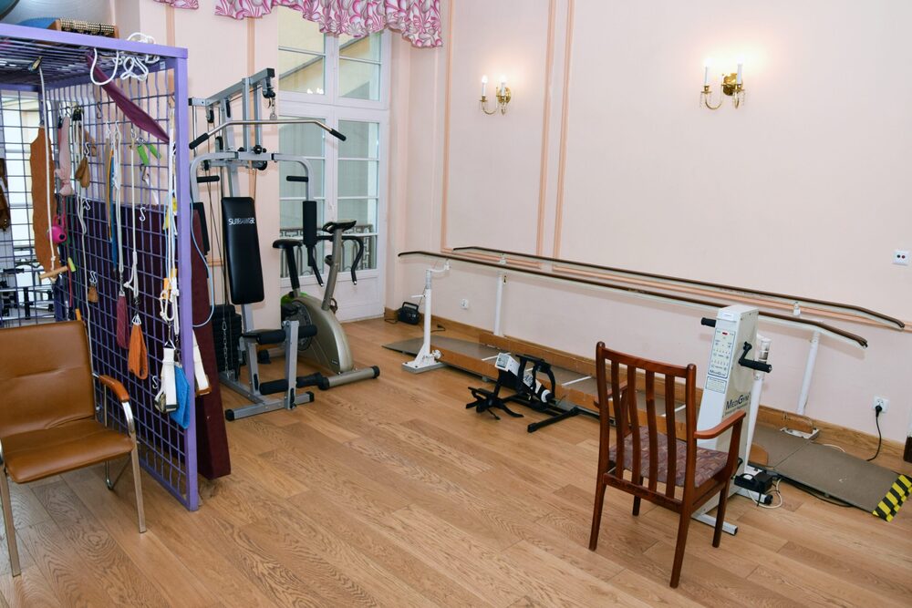 Dom Pomocy Społecznej dla Dorosłych „Prząśnik” w Brenniku dysponuje własnym zapleczem rehabilitacyjnym