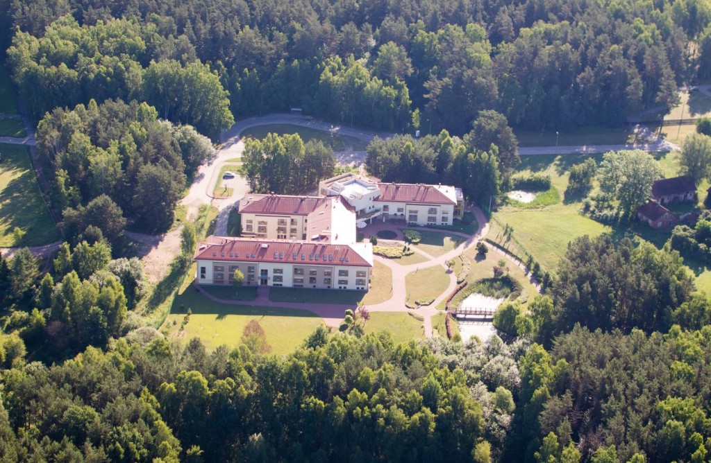 Dom Pomocy Społecznej „Laurentius” w Olsztynie z lotu ptaka