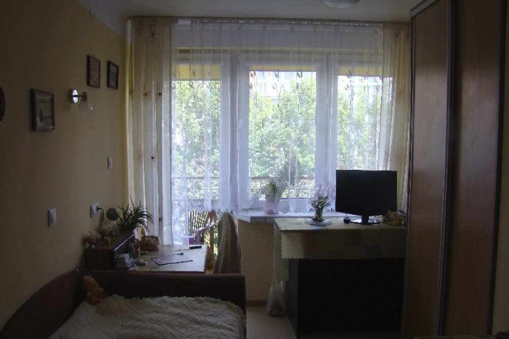 Dom Pomocy Społecznej Rojna w Łodzi dysponuje pokojami z prywatnym balkonem